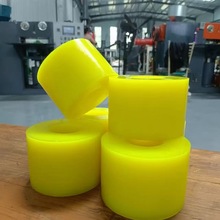 高弹性聚氨酯防撞块注塑加工减震垫包胶件模压浇筑全新料pu优力胶