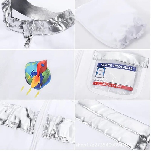 Children's Astronaut Space Suit Kindergarten Halloween Stage Performance Festival Party Show Costume Wholesale