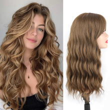�羳ŷ���ٷ�Ů��ɫˮ�����зֳ��������˲�����Long Hair Topper