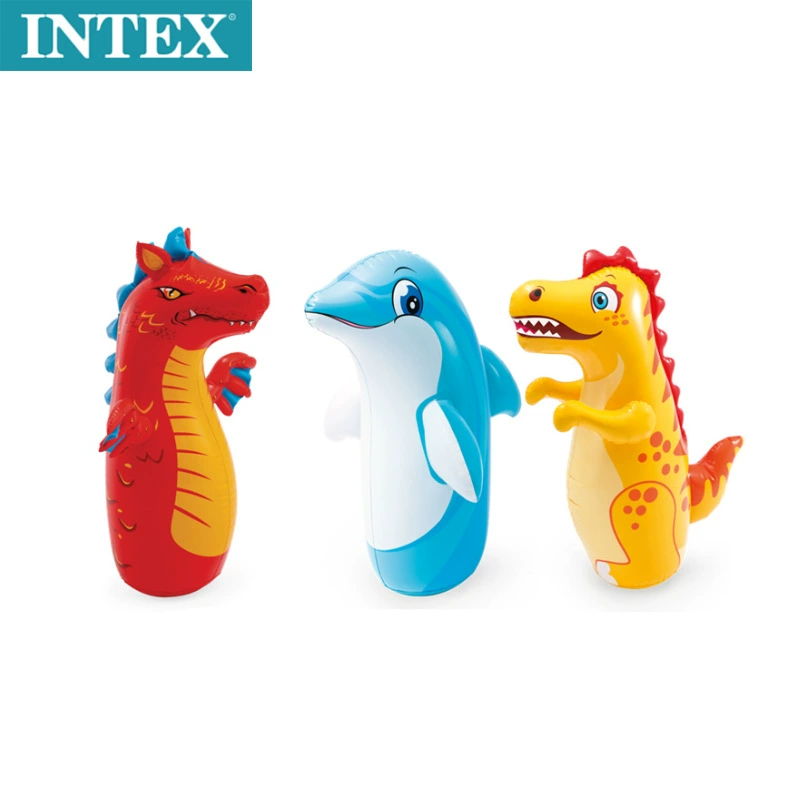 Кукла INTEX Роли-поли, надувная игрушка-боксер для отдыха, 3D