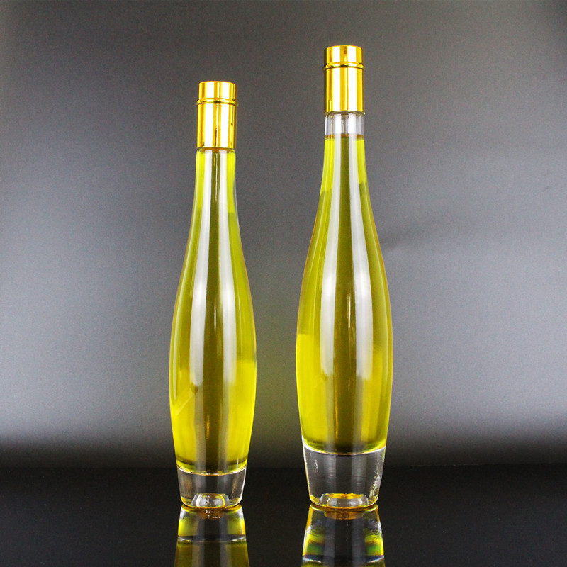 晶白料核桃油瓶375ml山茶油瓶500ml橄榄油瓶亚麻籽油瓶香油玻璃瓶