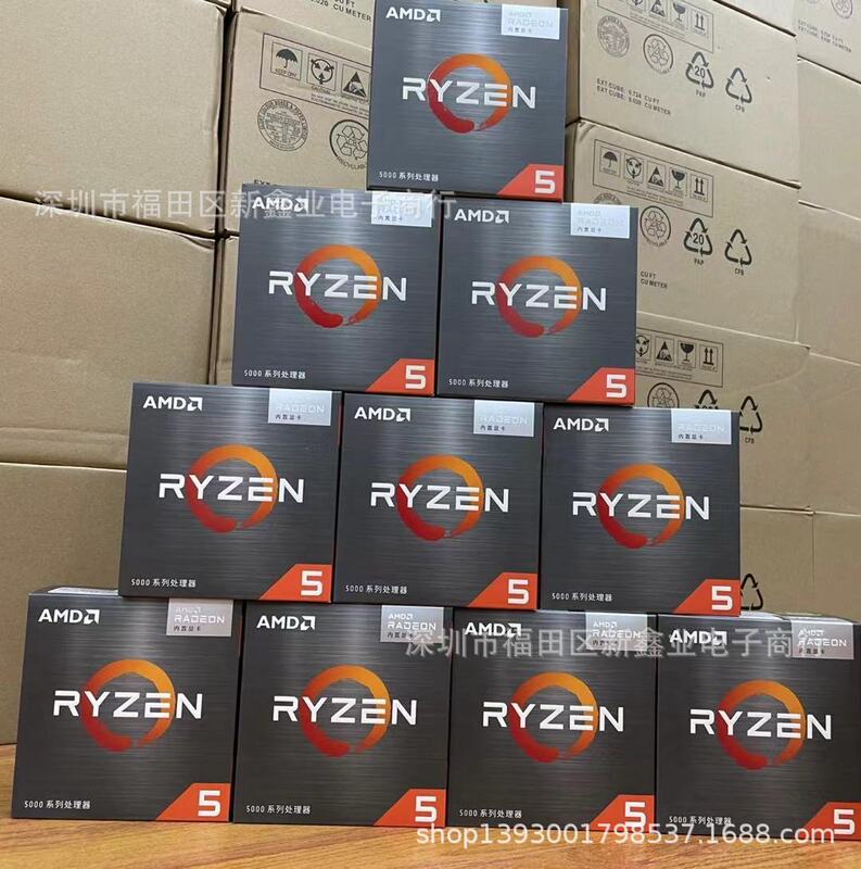 Amd Ryzen R5 5600g (with Core Display) R5 5600Am4 Interface Computer Processor Cpu Loose Chip Box