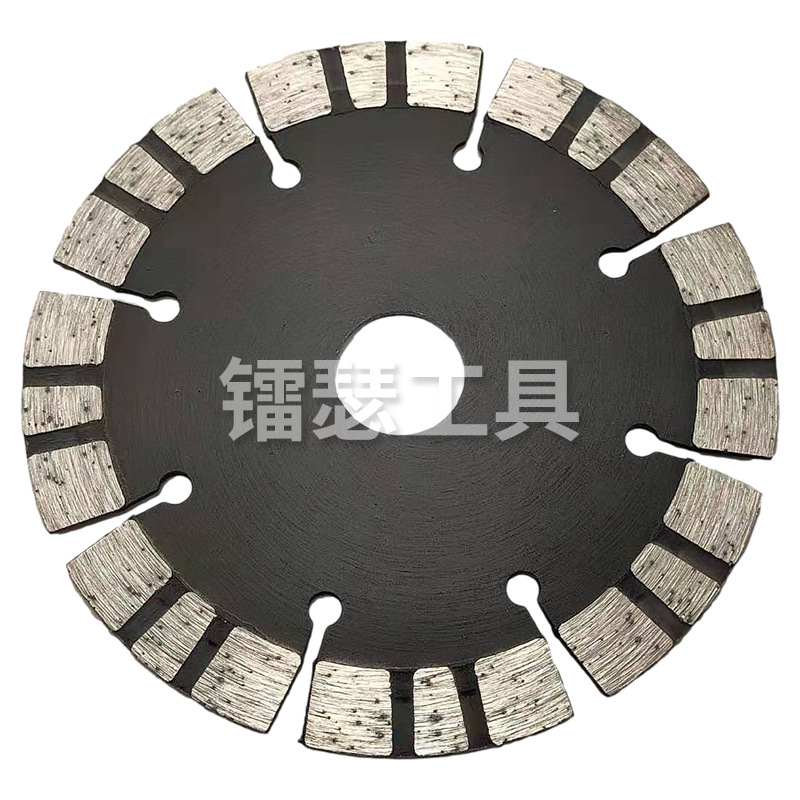 厂家供应114热压金刚石锯片混凝土大理石切割片宽刀头墙槽切割片