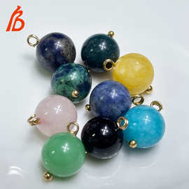 秉言天然石头纽扣10MM旗袍唐装汉服纽扣衬衫开衫服装扣子现货批发