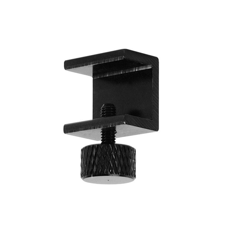 3D打印機熱床打印平台夾子配件CR Ender碳晶玻璃可調節固定夾黑色