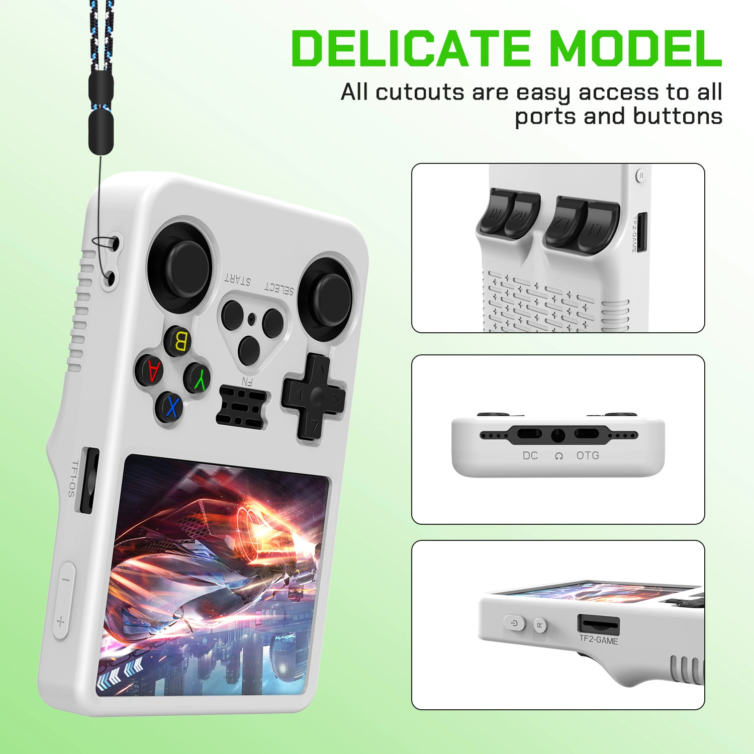(Cross-border trading), game console, silicone protective case, R36 model