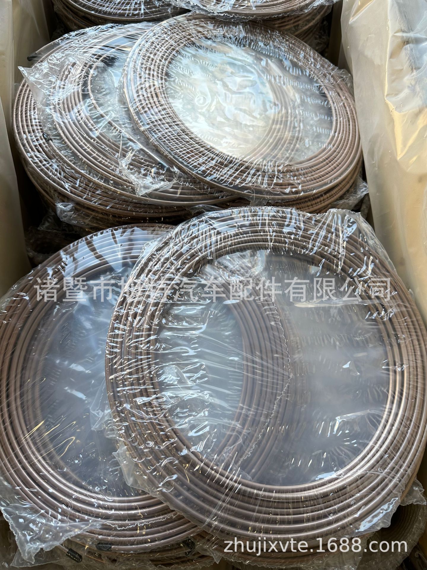 25 feet Brake brake iron pipe copper plated color zinc 15 accessories brake pipe kit 3/16 OD coil coil