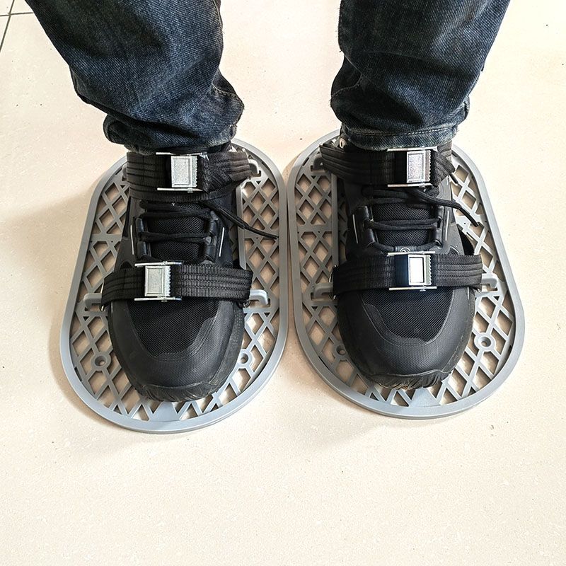 Sneakers for Finishing Cement and Mortar Surfaces, Large Construction Shoes, Pressure-Resistant Floor Finishing Shoes, Wear-Resistant Concrete Shoes