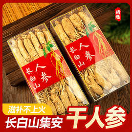 长白山人参500克干货 人参全须整支生晒参送长辈 林下参东北特产