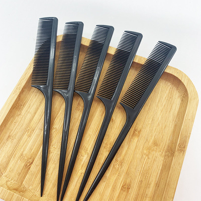 Tip Drywall comb Hairdressing soda Comb plate Barber scissors Combs Long Pointed tail comb