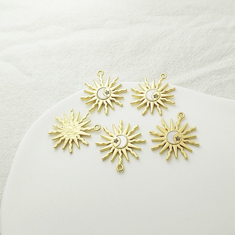 DIY Jewelry Accessories Classification 10 PCS/Package 21.5mm*20mm 25mm*27.5mm Alloy Heart Shape Pendant