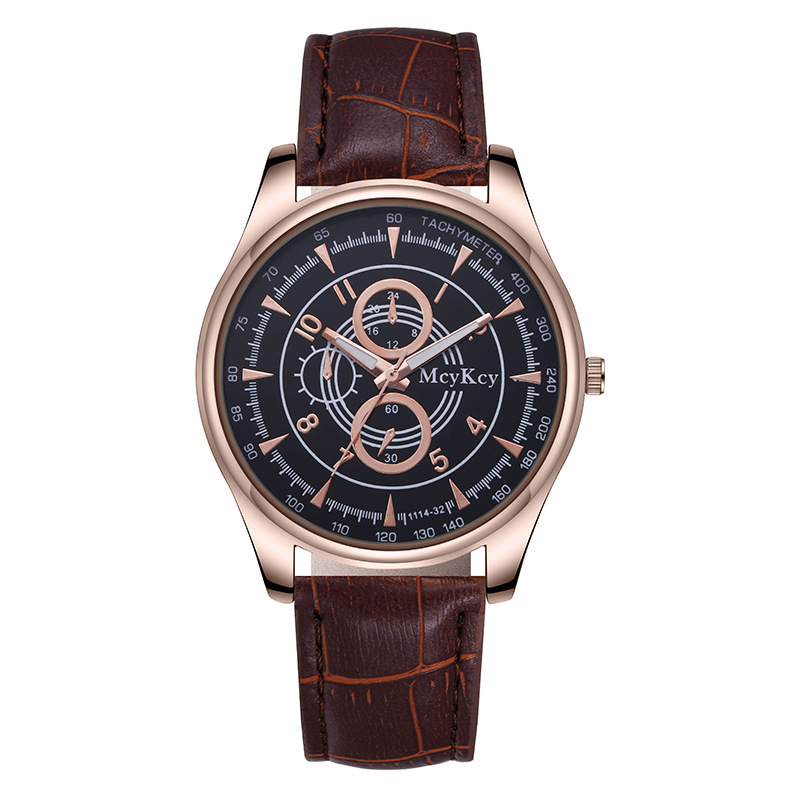 Montre à quartz pour hommes, nouvelle mode, ceinture, cadeau_voghion.com
