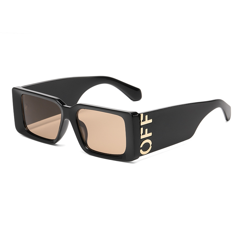 Trend square fashionable retro brand sunglasses for men and women