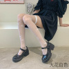 Tide, summer ultra thin Japanese knee socks, black tights