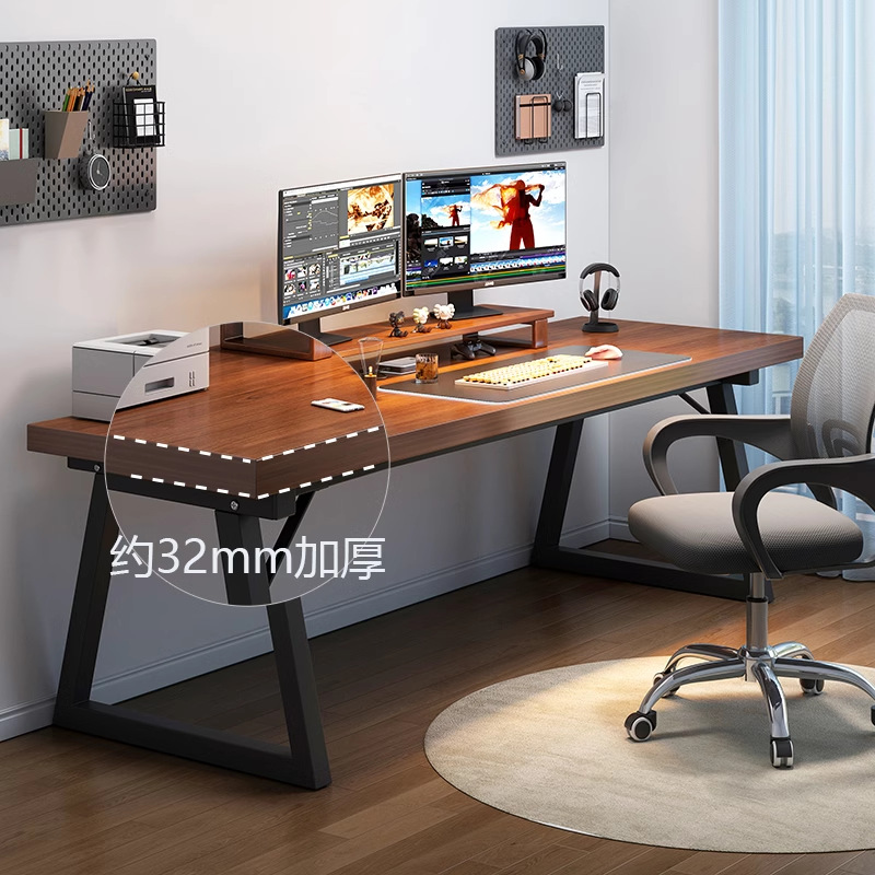 Escritorio de computadora escritorio del hogar simple mesa de dormitorio doble e-sports escritorio del estudiante estudio Escritorio de escritura