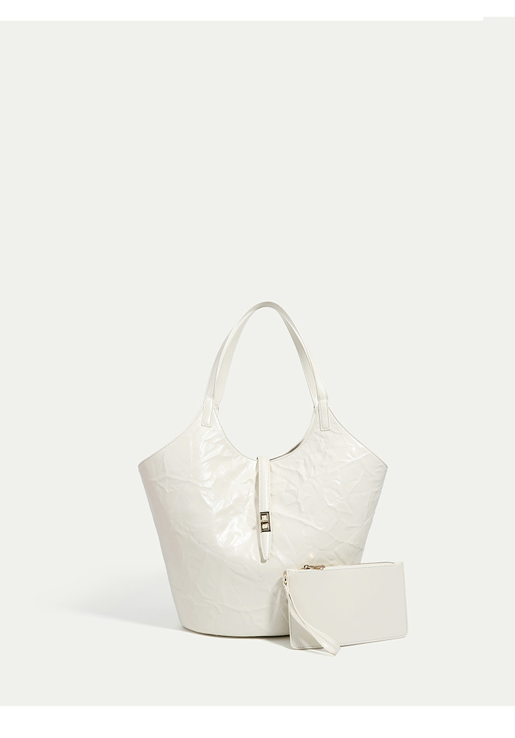Borsa da giardino in rilievo 2024 Borsa a tracolla portatile di grande capacità da donna con cestino per verdure per pendolari_voghion.com