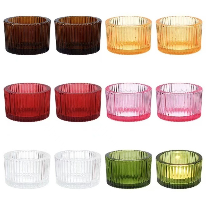 5535 taza de vela de patrón fino taza de fragancia taza de cera de té taza de fragancia casera taza vacía en stock