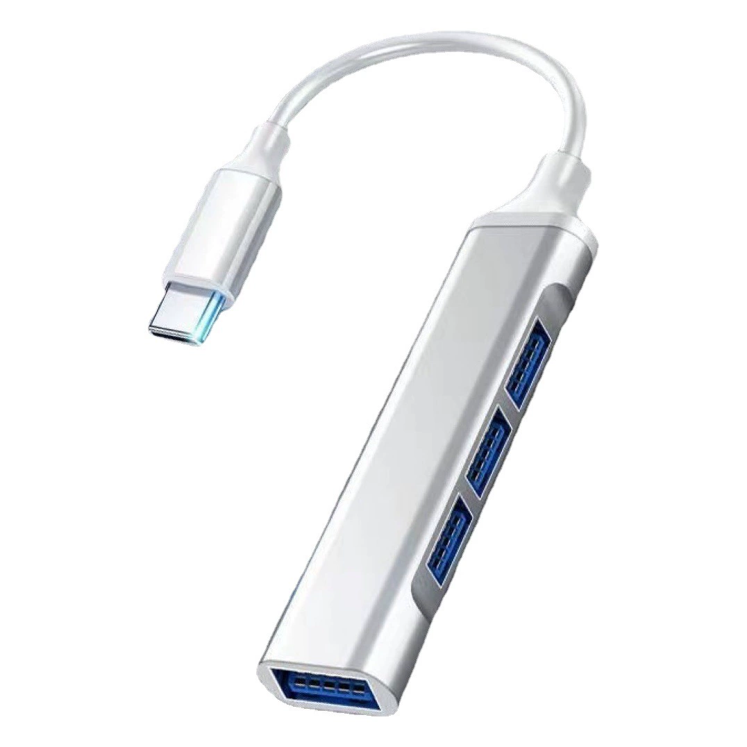 Док-станция USB Type-C 3.0 «четыре в одном» для расширения интерфейсов компьютера, конвертер-хаб от производителя