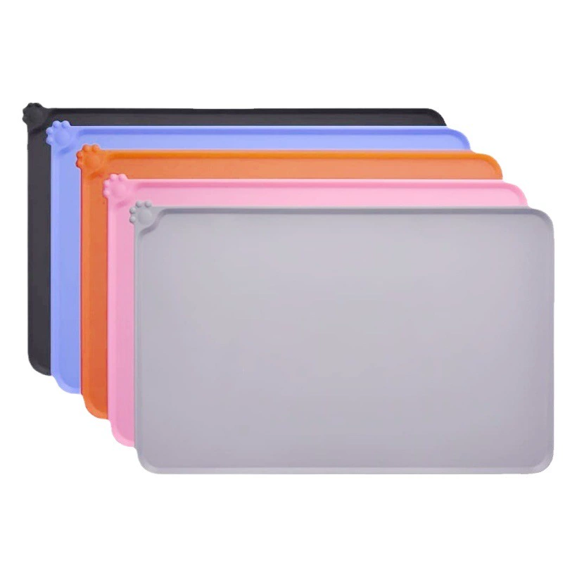 Силиконовый коврик для домашних животных, большой силиконовый коврик для домашних животных, силиконовый коврик для кормления кошек и собак, нескользящий коврик для кошек и собак, коврик для собак