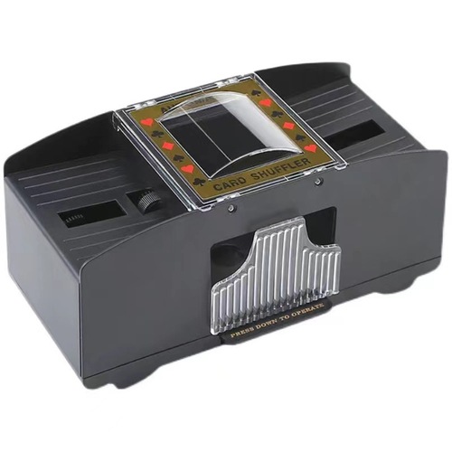 Amazon TEMU Direct Sale Automatic Shuffler USB Poker Deck Shuffler Tabletop Game SanGuoSha 2 Decks 4 Decks