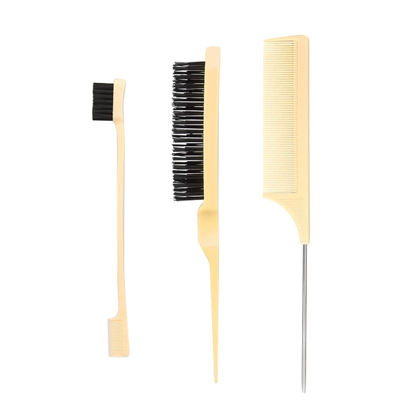 Beige 3 -piece set (dense teeth)