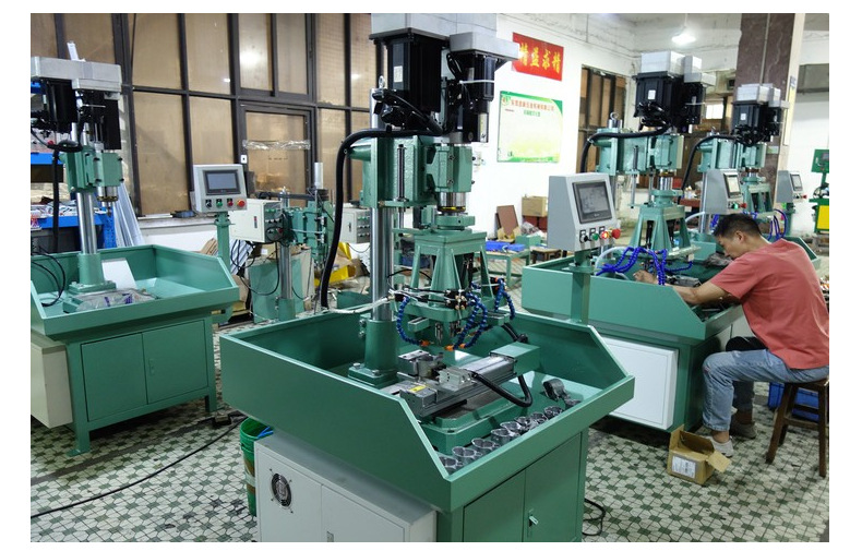 74双伺服钻攻一体机铝压铸打孔攻丝一体机攻钻两用机