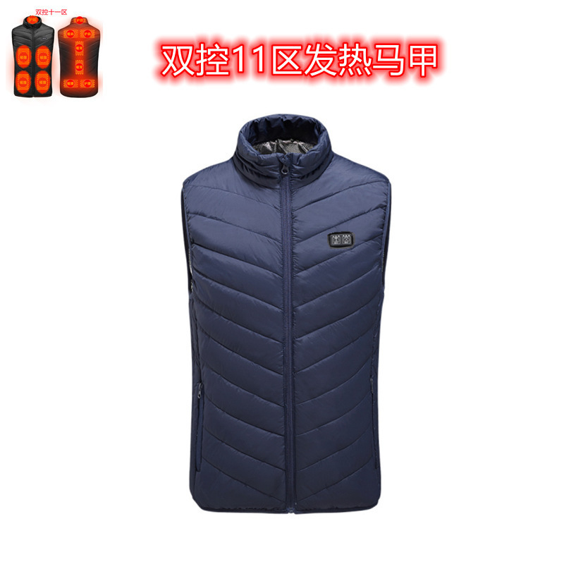 新型クロスボーダー発熱馬甲知能加熱馬甲電熱発熱服恒温保温加熱ベスト男女モデル|undefined