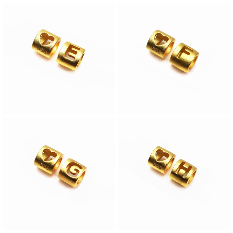1 Piece 6 * 7mm Hole 3.5 * 4mm Copper Letter Spacer Bars display picture 6