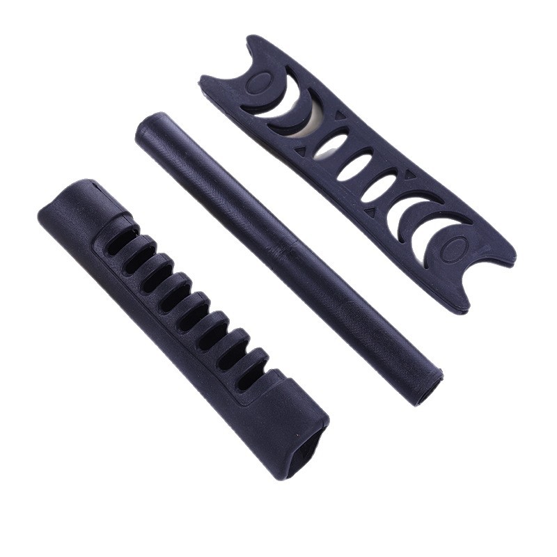 Black Die Casting Handle Accessories DIY Toolbox Handle Plastic Replacement Handle Plastic Accessories
