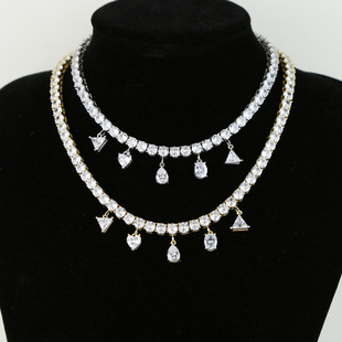 �¿������ʯ5mm�W���Ůʿ������ Tennis Chain本F؛���l