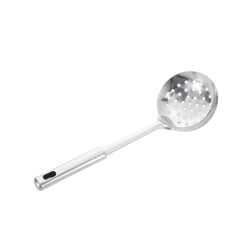 acero inoxidable conjunto de cocina de mango largo para el hogar grueso anti-cocina de cocina