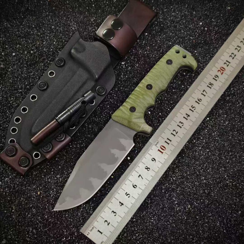 Foreign Trade Cross-Border Handmade Miller Brothers M8 Outdoor Knife, High Hardness, Sharp, Portable Camping Knife, Hand-Held Meat Knife