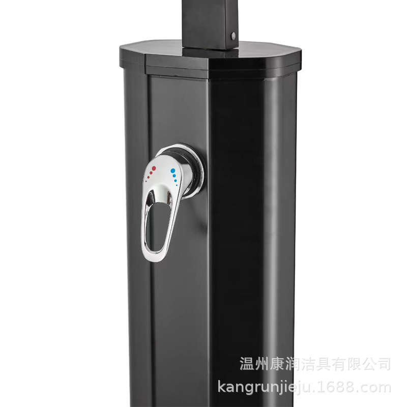 Wenzhou Kangrun 40L portales de gran capacidad columna de ducha al aire libre baño solar playa columna de ducha jardín