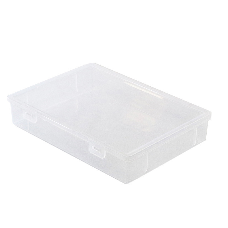 Dust-Proof Storage Box A4 Paper Box Document Organizer Box Household Registration Book Holder Certificate Test Paper Storage Tool Box
