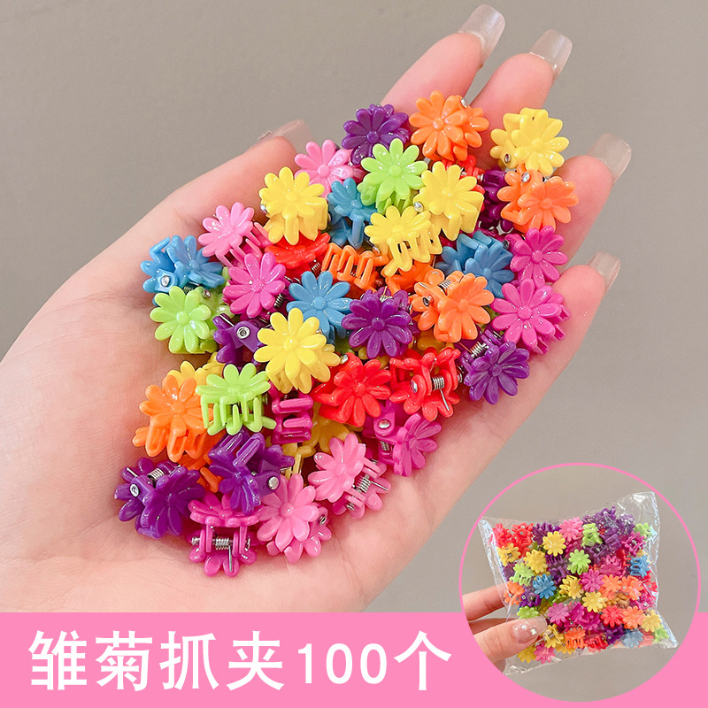 Niños pinzas de cabello bebé lindas princesa pinzas de cabello niñas no lastimas joyas de cabello flores mini pinzas de cabello