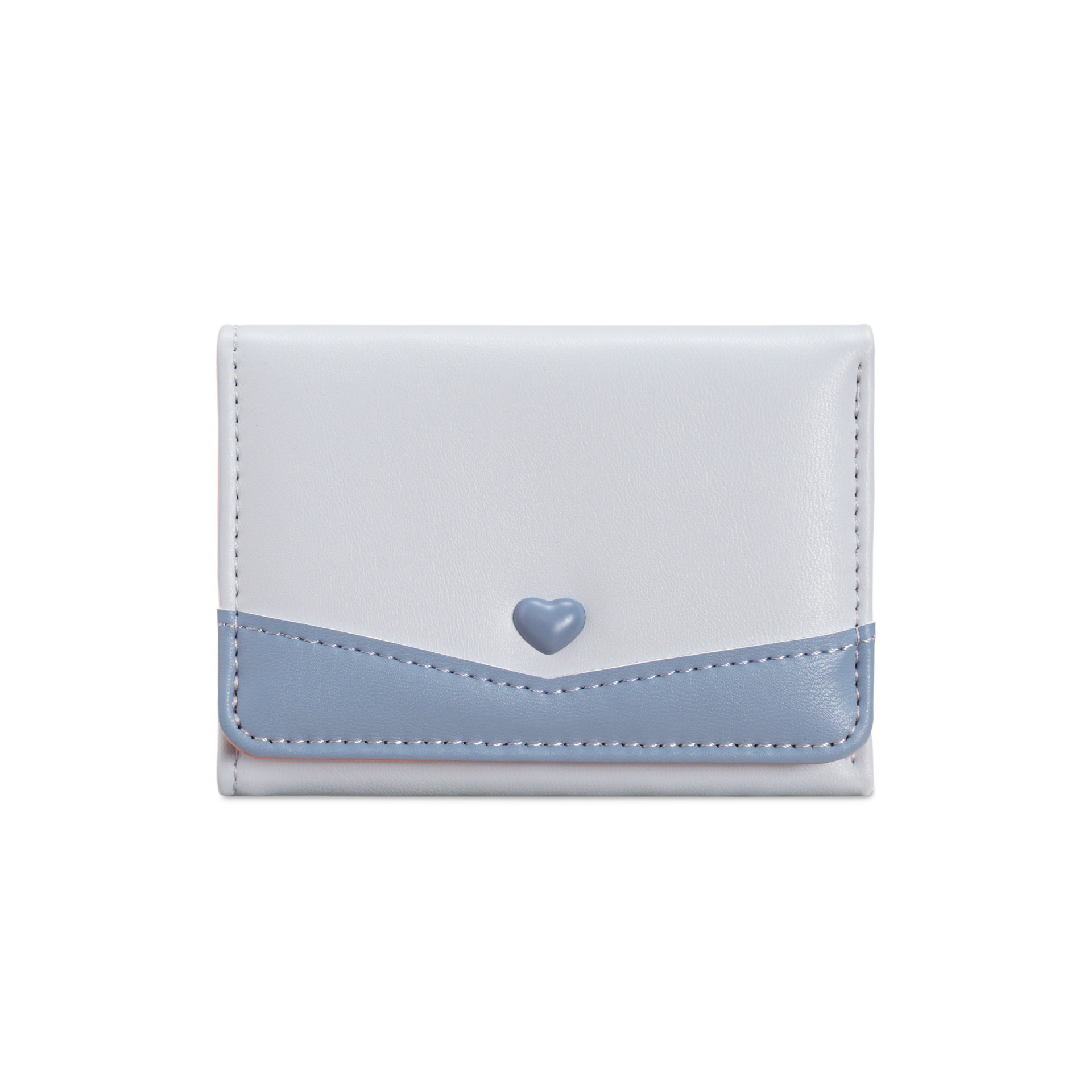 Cartera Corta de Mano para Mujer de PU Plegable y Multicapa para Uso Diario image 8