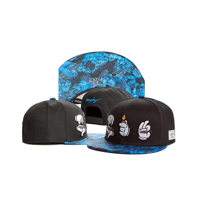 Sombrero de ala plana de comercio exterior, gorro de ajuste, gorro de coche, gorro de moda estadounidense, lote de entrega de una pieza de sol