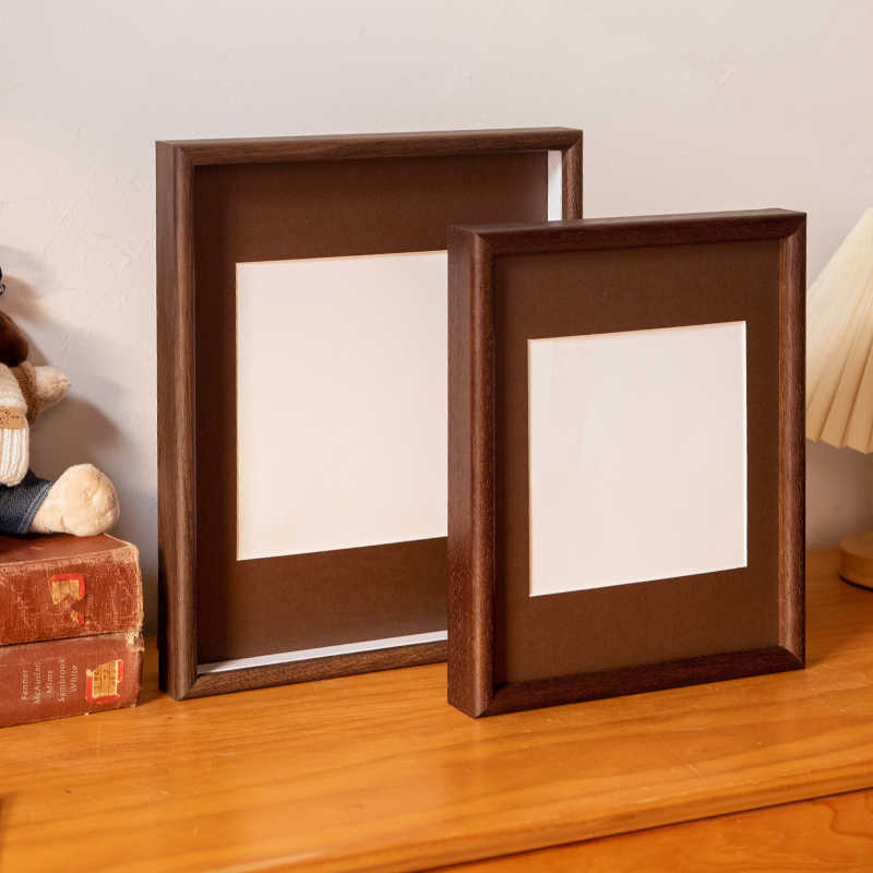 Solid Wood Picture Frame for Mounting Chinese-Style Paintings, Empty Frame A4 Wall-Mounted A3 Decorative Frame for Calligraphy and Calligraphy Paintings, New Year Frame for Display Solid Wood Picture Frame for Mounting Chinese-Style Paintings, Empty Frame A4 Wall-Mounted A3 Decorative Frame for Calligraphy and Calligraphy Paintings, New Year Frame for Display