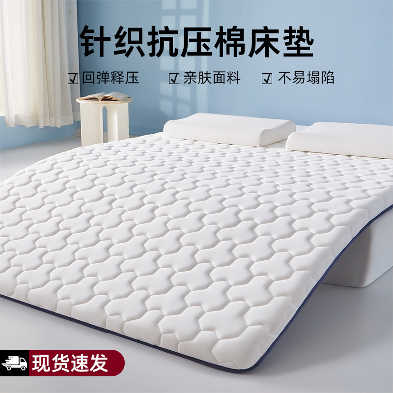 All-Season Mattress Pad for Rental Use, Thickened Sleeping Pad for Home, Dormitory Single Mat