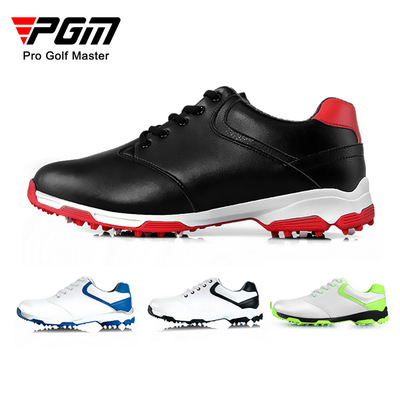 PGM customized Golf Sideslip waterproof Microfiber skin gym shoes support OEM factory Self