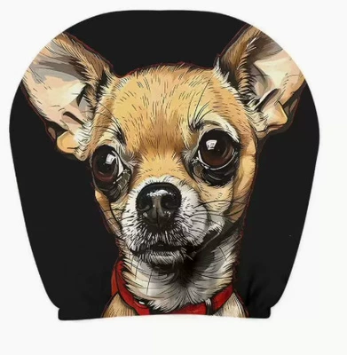 Universal seat cover: can be labeled and shipped on - mopey-chihuahua-double-sided-printing-1-piece
