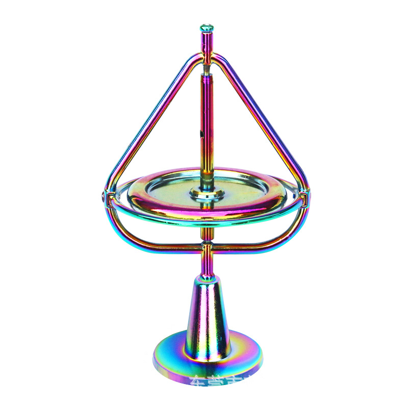 Giroscopio mecánico de metal anti-gravedad del dedo del giroscopio al por mayor transfronteriza comercio exterior de metal giroscopio