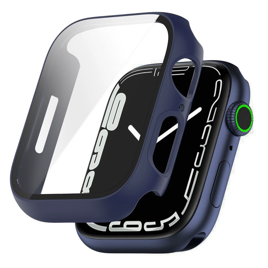 Защитный чехол для Apple Watch, чехол для iWatch 11, защитный чехол для Apple Watch 10, интегрированный чехол для часов с защитной пленкой.