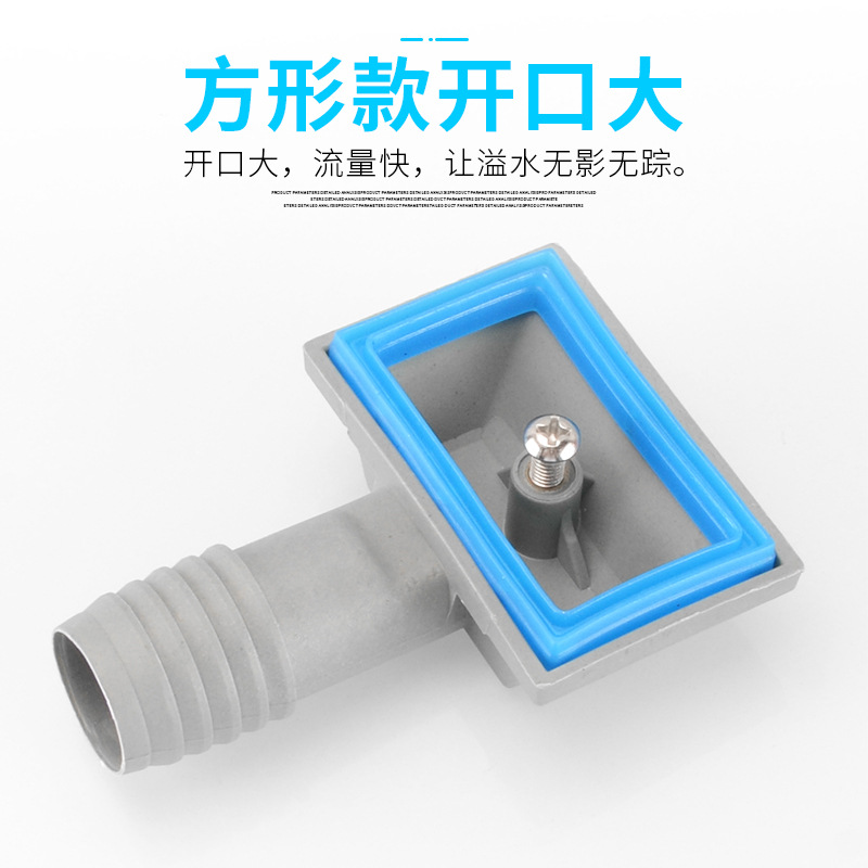 Kitchen Sink Drain Pipe Accessories Sink Drain Pipe Tee Head Sink Overflow Hole Connector