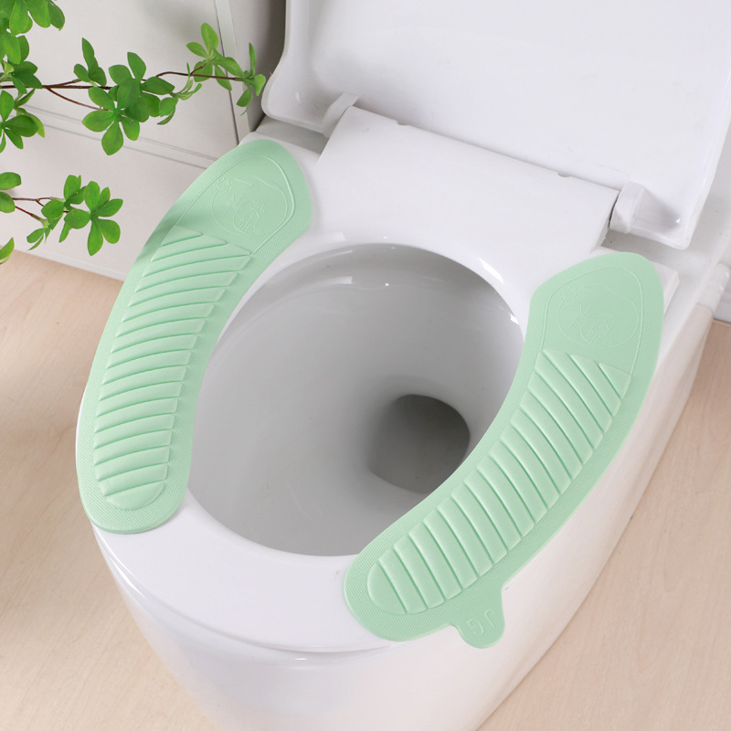 防水トイレマット、トイレシート、冬用、四季通用、トイレシリコンフォームリング、便座カバー、中国風|undefined