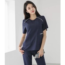 春季新款医生工作服分体套装洗手衣护士服口腔牙科刷手衣套装定制