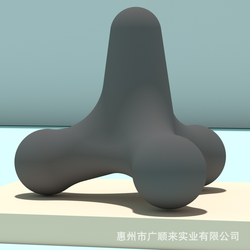新款指压板软硅胶超大圆形慢跑脚踩跑步疏通经络室内专用足底按摩|undefined