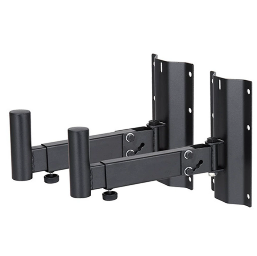 Профессиональный кронштейн для поддержки динамиков, утолщенный/пара, регулируемый потолочный настенный ящик, вешалка для настенного подвешивания