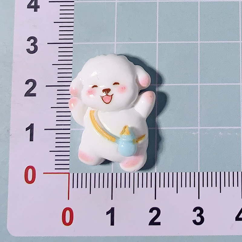 Niños interesantes papas fritas perros hechos a mano DIY adornos congeladores pegamento de crema accesorios accesorios de resina accesorios accesorios materiales de joyería al por mayor