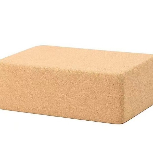 Natural Cork Yoga Bricks, High-Density Cork Bricks for Dance Fitness Training, Large Batch Printable Logo